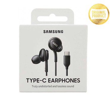 Samsung AKG Tuned Type-C Earphones (Black) - Original 