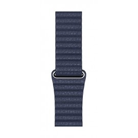 Apple Watch Leather Loop (44mm) - Diver Blue - Medium