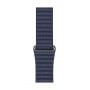Apple Watch Leather Loop (44mm) - Diver Blue - Medium