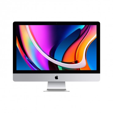 Apple iMac with Retina 5K Display (27-inch/68.58 cm, 8GB RAM, 3.1GHz 6-core 10th-Generation Intel Core i5 Processor, 256GB SSD Storage) - Silver