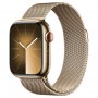 Apple Watch Series 9 GPS + Cellular 45mm Gold Stainless Steel Case with Clay Sport Band