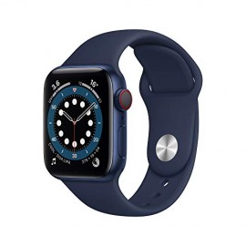 New Apple Watch Series 6 (GPS, 40mm) - Space Grey Aluminium Case with Black Sport Band