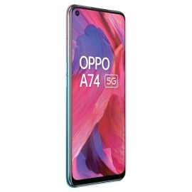 OPPO A74 5G (Fluid Black,6GB RAM,128GB Storage) - 5G Android Smartphone | 5000 mAh Battery | 18W Fast Charge | 90Hz LCD Display