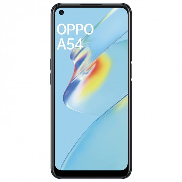 Oppo A54 (Crystal Black, 4GB RAM, 64GB Storage) with No Cost EMI/Additional Exchange Offers, Large