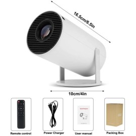 UYM Mini Home Portable Projector 