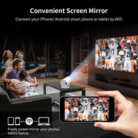 UYM Mini Home Portable Projector 
