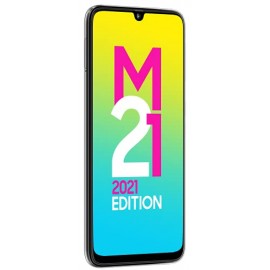 Samsung Galaxy M21 2021 Edition (Charcoal black , 6GB RAM, 128GB Storage) | FHD+ sAMOLED | 6 Months Free Screen Replacement for Prime
