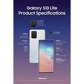Samsung Galaxy S10 Lite (Prism White, 8GB RAM, 512GB Storage)