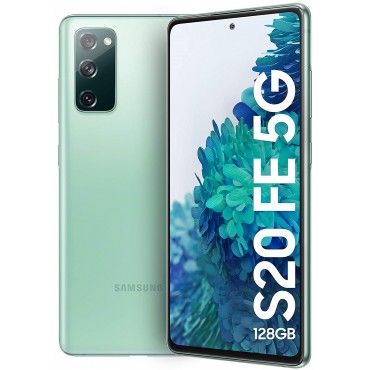 Samsung Galaxy S20 FE 5G (Cloud Green, 8GB RAM, 128GB Storage)