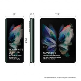 Samsung Galaxy Z Fold3 5G (Phantom Black, 12GB RAM, 256GB Storage) 
