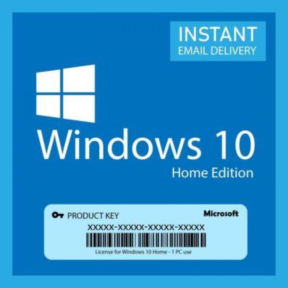 Windows 10 Home Lifetime Digital Product Key License 32 / 64 Bit